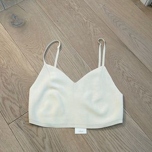 NWT Aritzia knit crop top